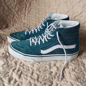 VANS Teal High Tops